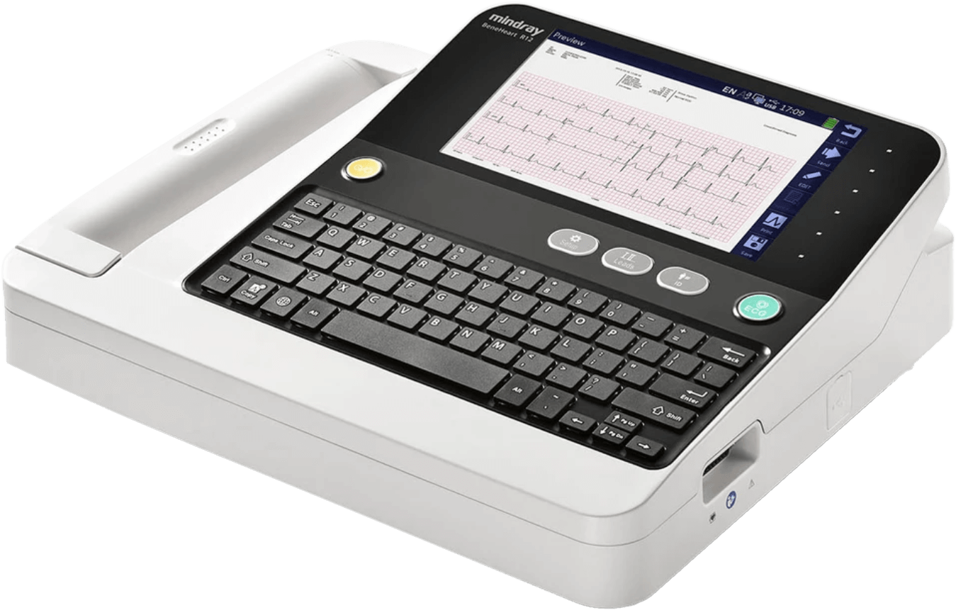 Electrocardiograma BeneHeart R12