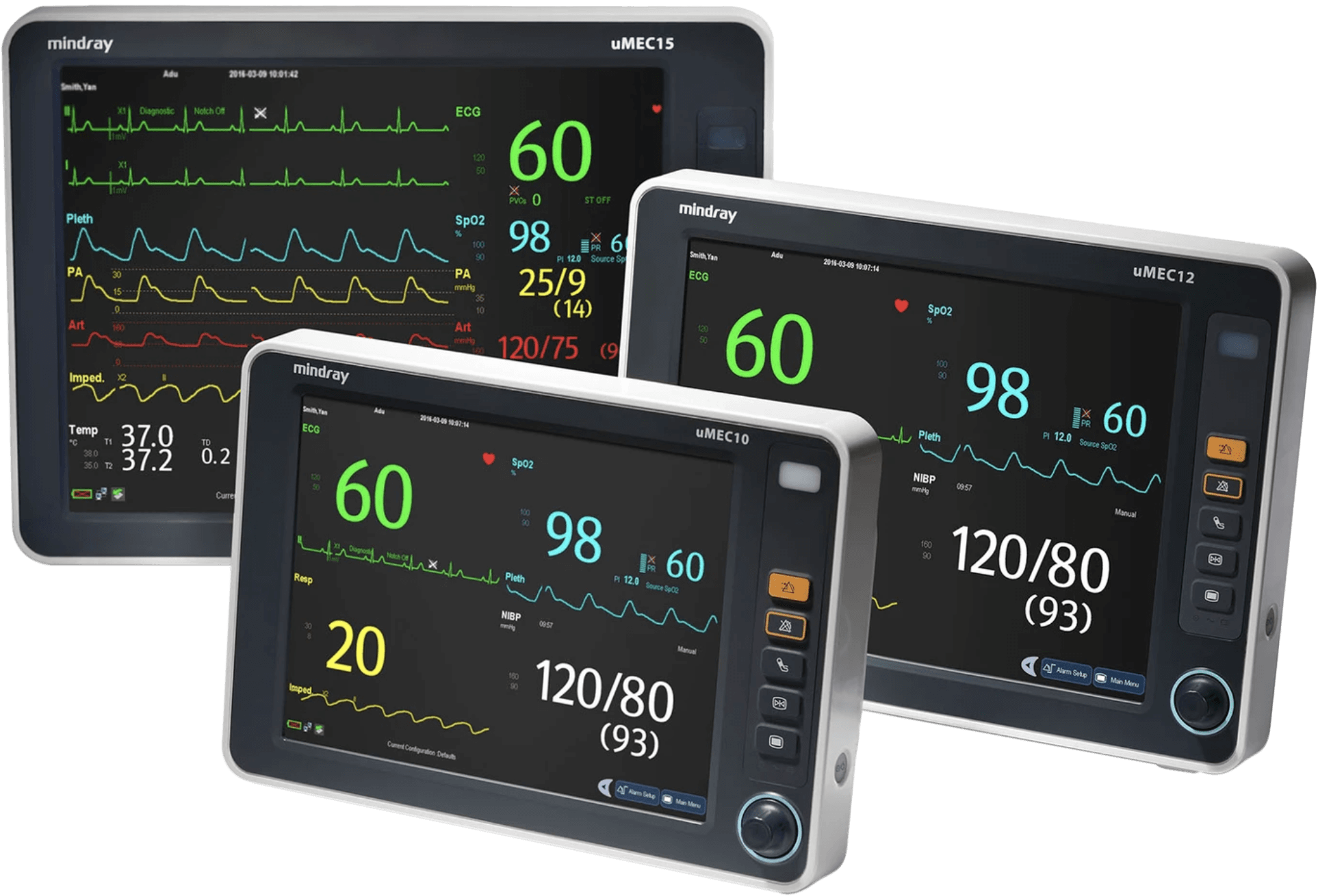 Monitor de signos vitales UMEC 12